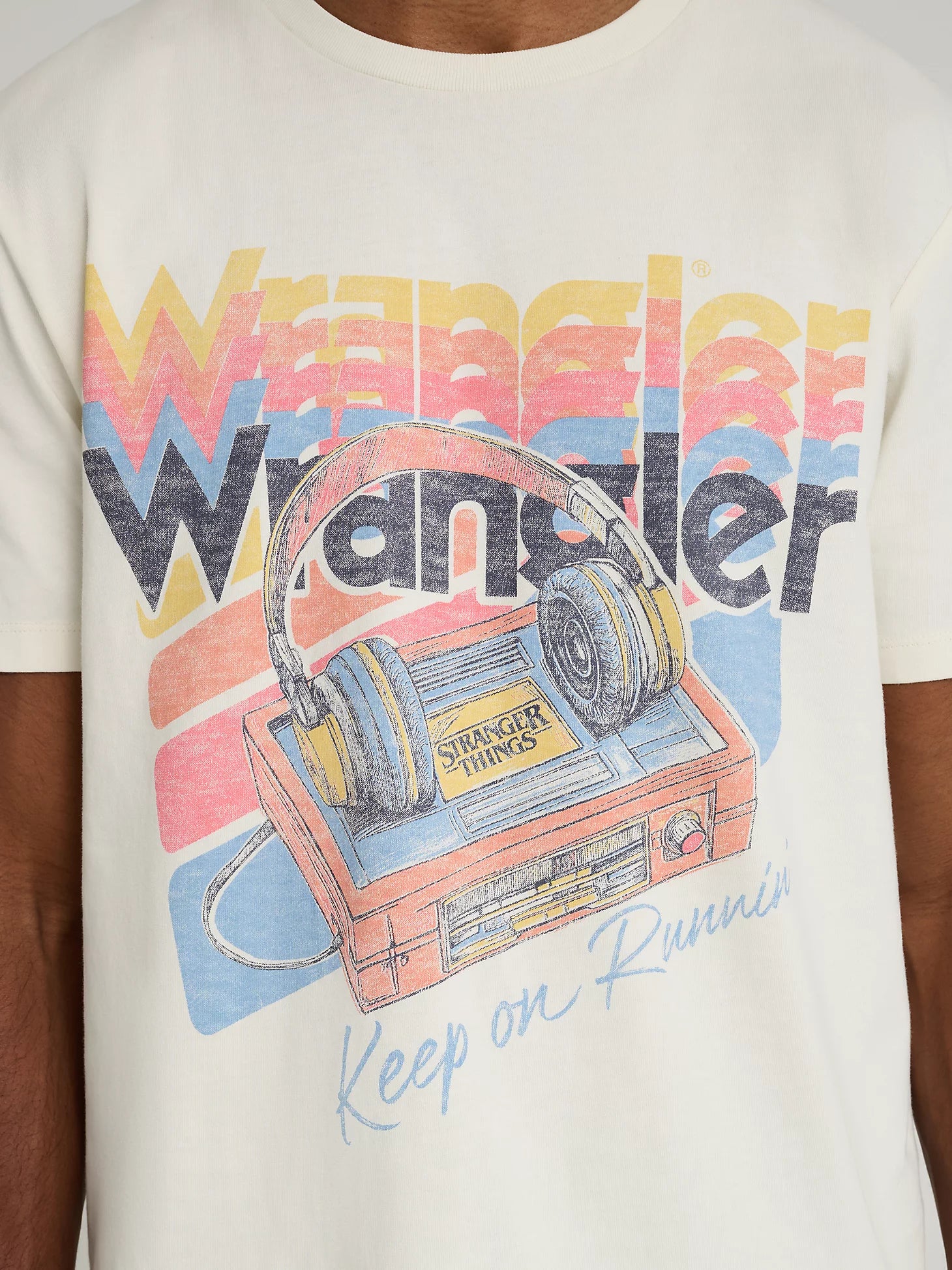 Wrangler x Stranger Things Keep on Runnin' T-Shirt