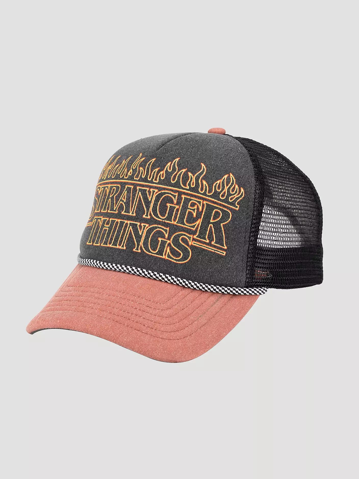 Wrangler x Stranger Things Fire Trucker Hat