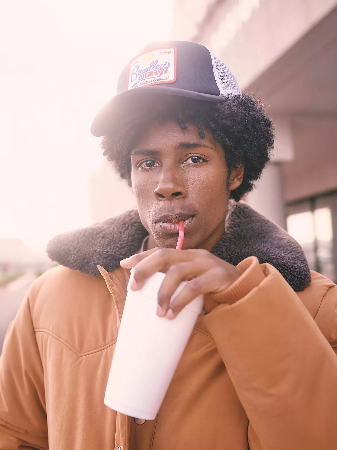 Wrangler x Stranger Things "Bradley's Big Buy" Trucker Hat