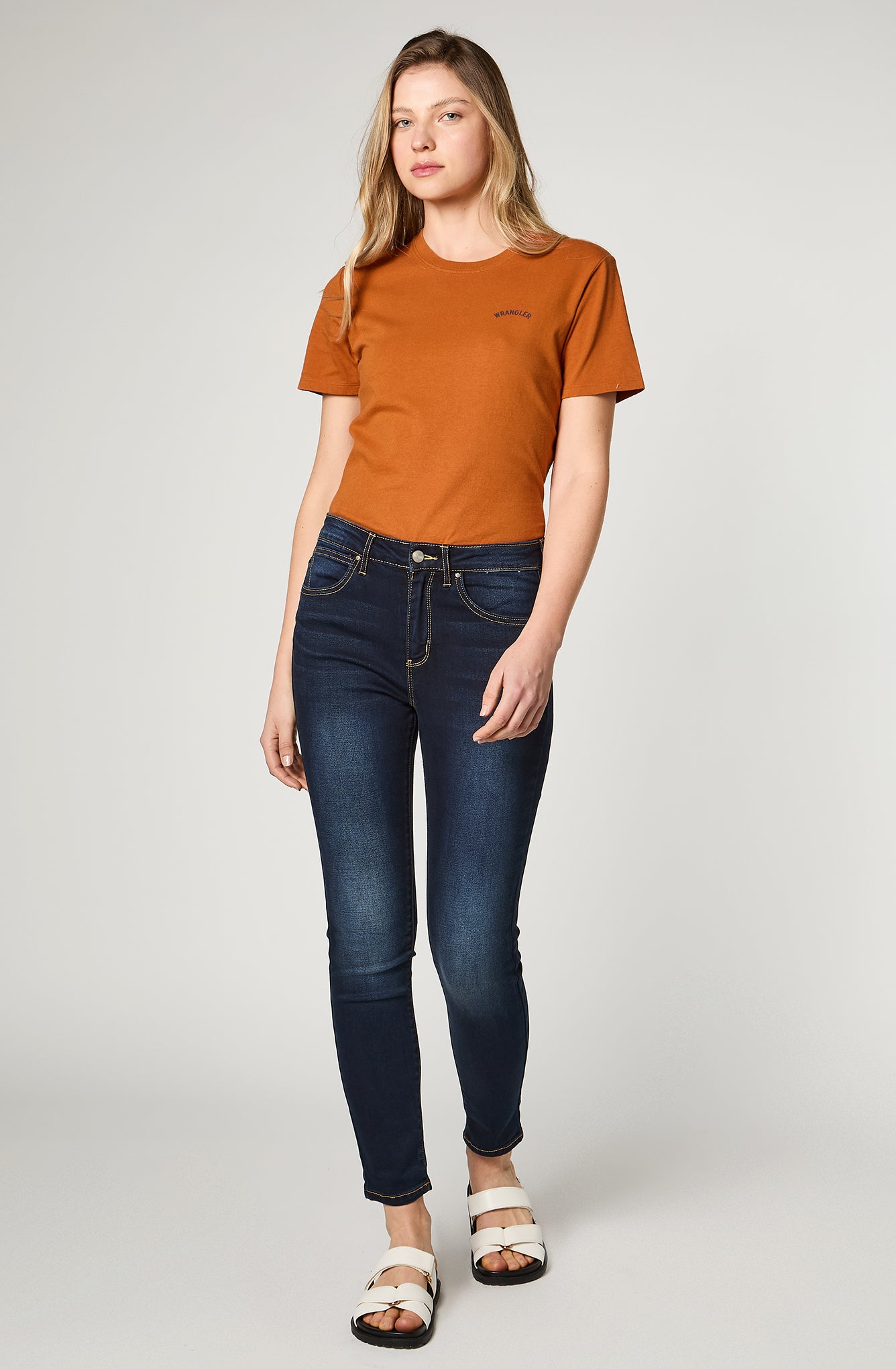 Jeans Mujer Tiro Alto Skinny High Fit Epic Soft Night Blue