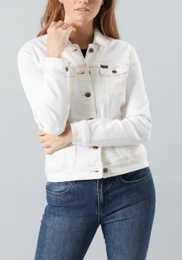 Chaqueta Denim Authentic Jacket Off White