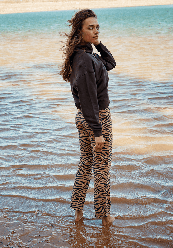 Jeans Mujer Tiro Alto Wild West Straight Fit Purr