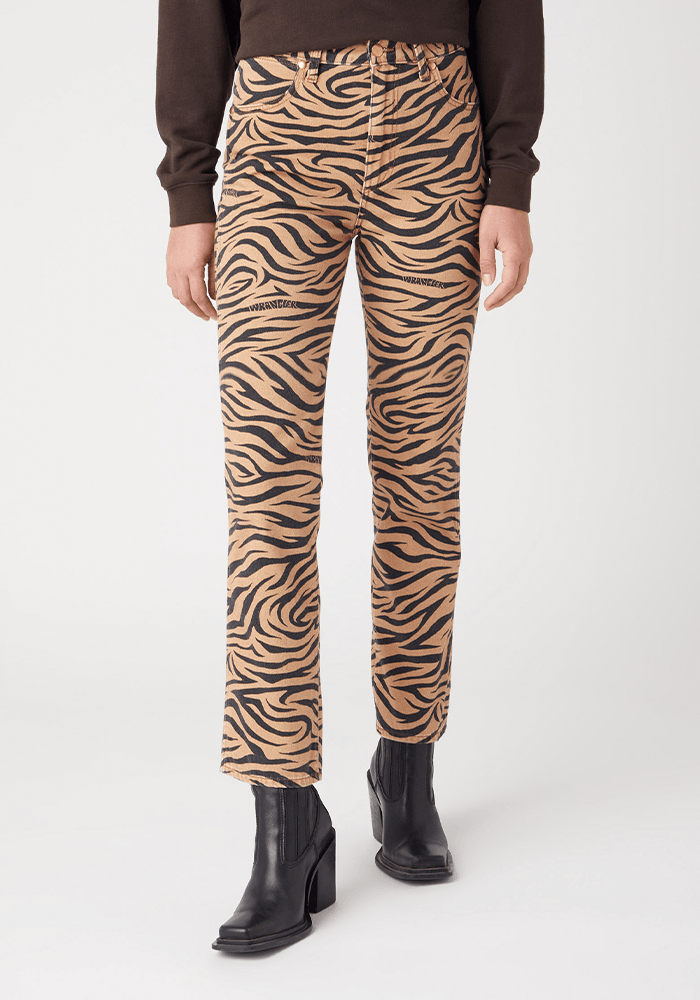 Jeans Mujer Tiro Alto Wild West Straight Fit Purr