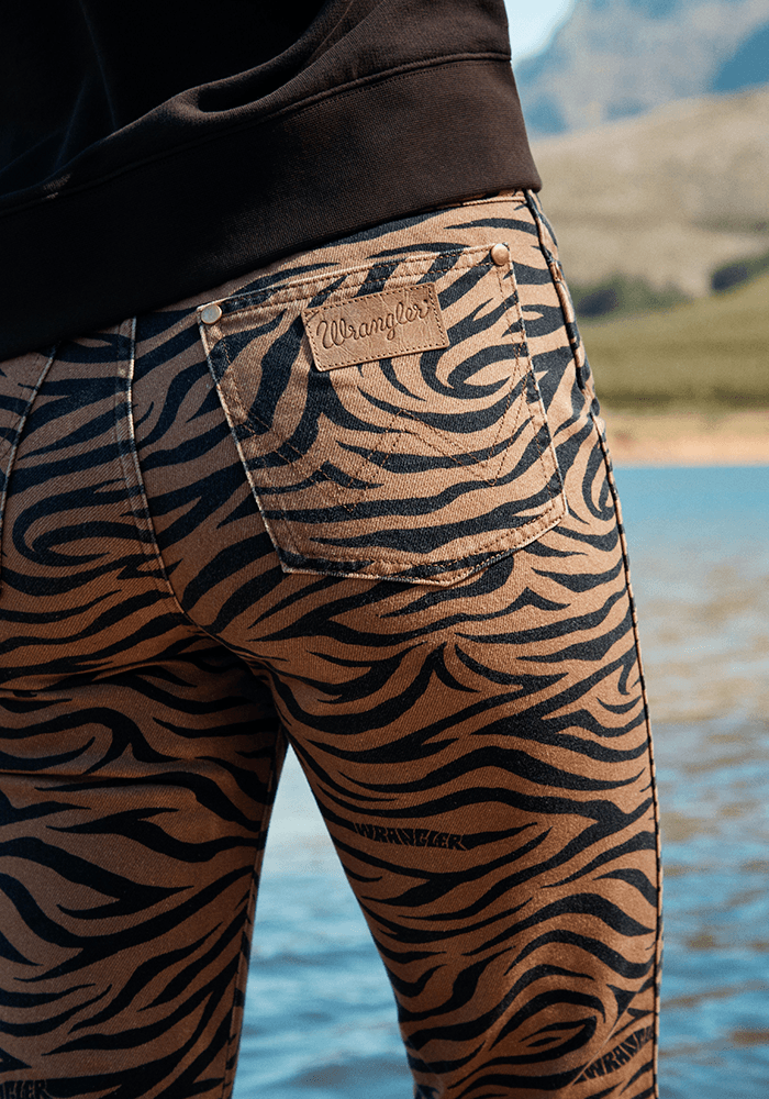Jeans Mujer Tiro Alto Wild West Straight Fit Purr