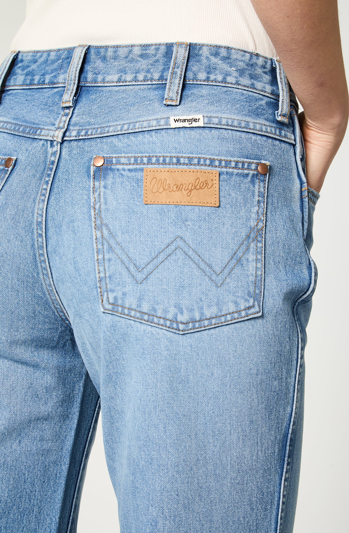 Jeans Mujer Wanderer Celeste