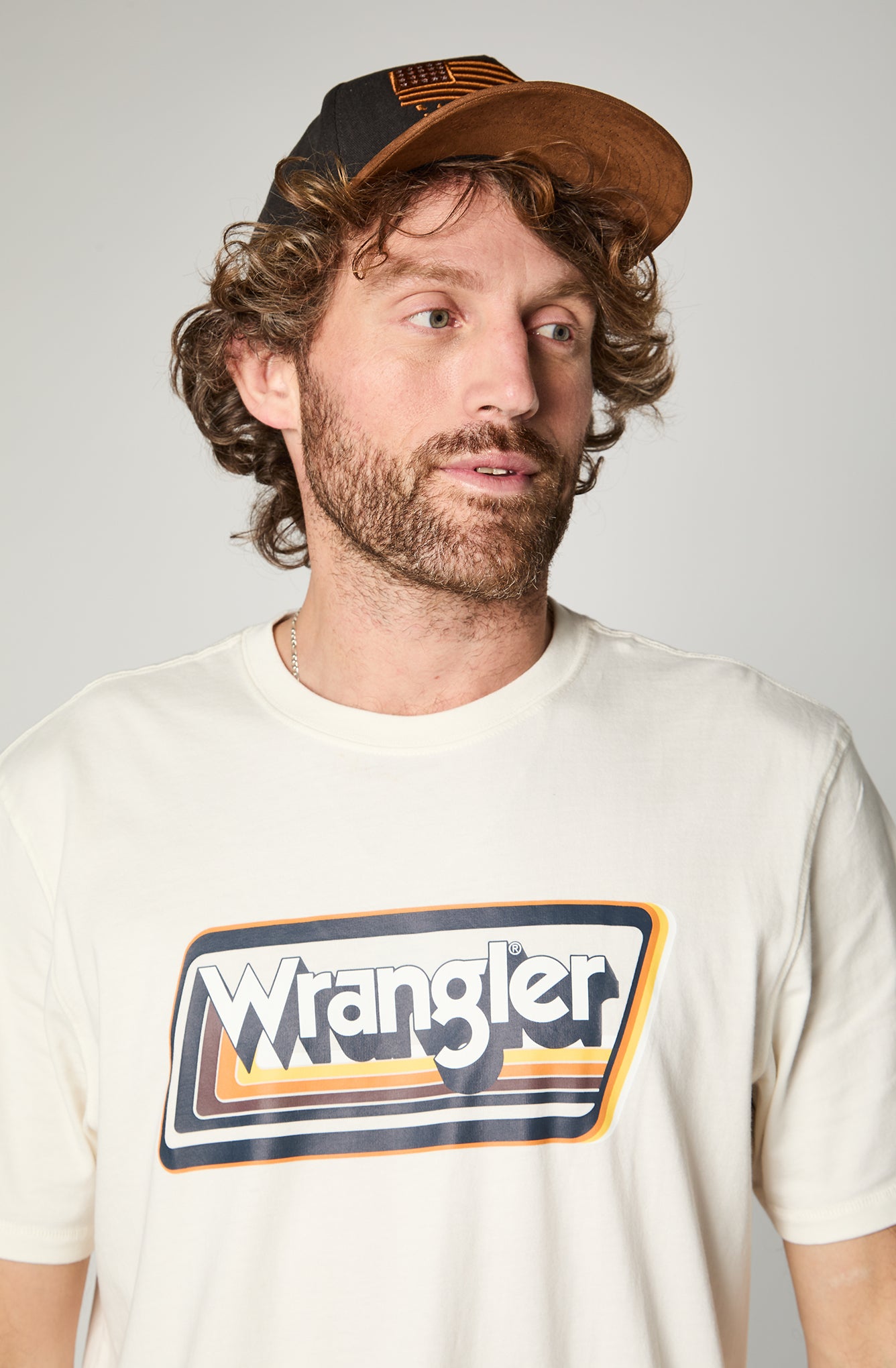 Polera Hombre Graphic Tee White