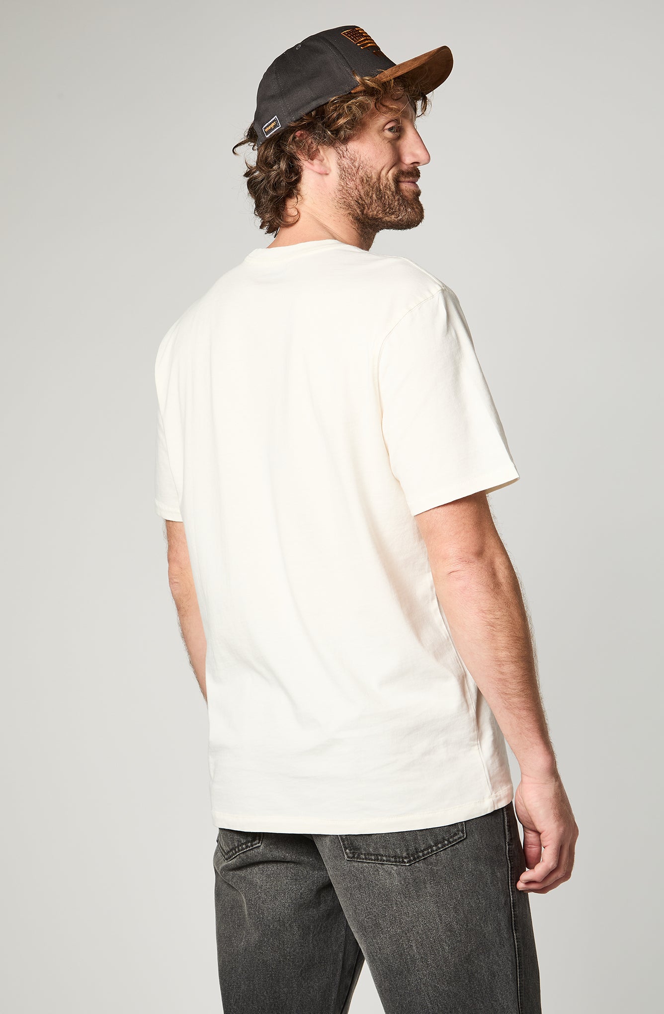 Polera Hombre Graphic Tee White
