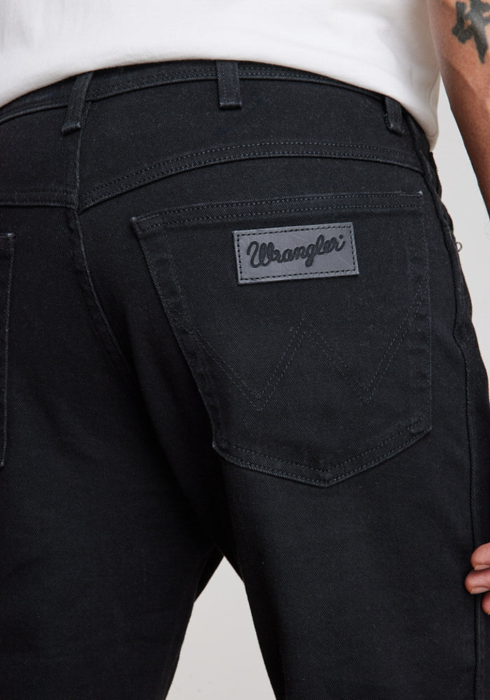 Jeans Tiro Alto Texas Regular Fit Black
