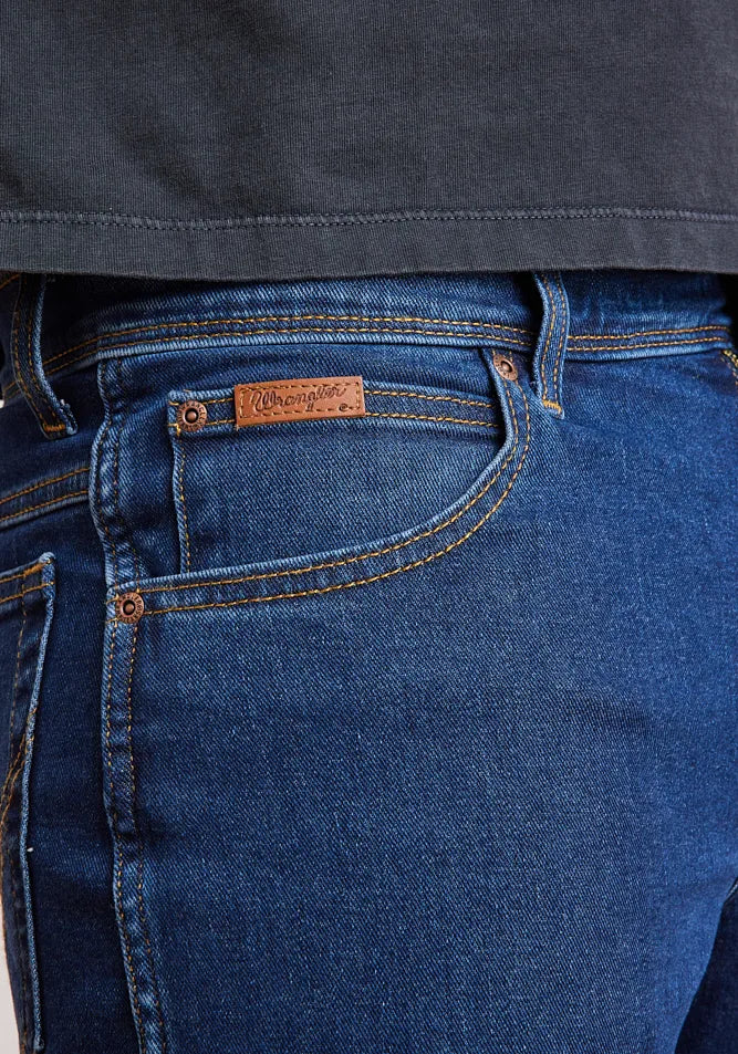 Jeans Tiro Alto Texas Regular Fit Dark Stone