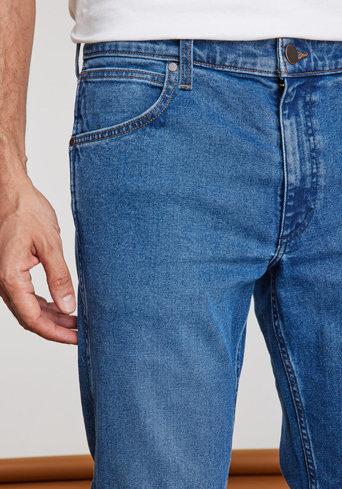 Jeans Greensboro Regular Straight Fit Stone Ride