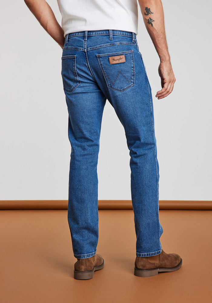 Jeans Greensboro Regular Straight Fit Stone Ride