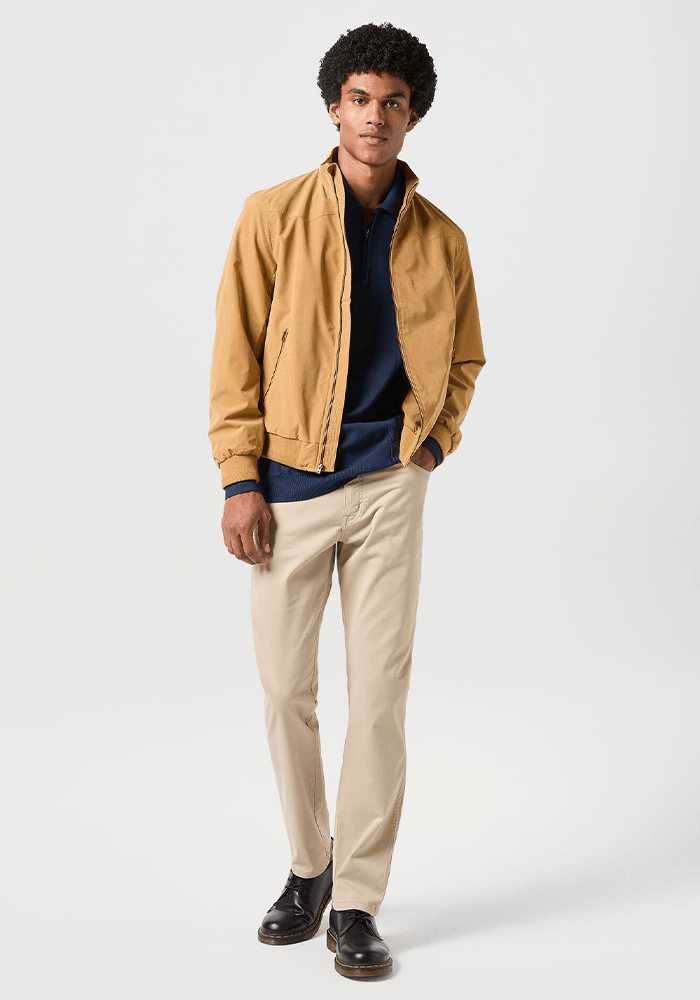 Chaqueta Harrington Jacket Dijon