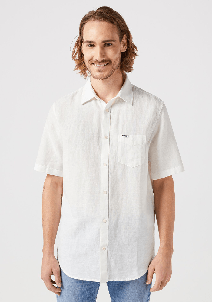 Camisa Manga Corta Linen Shirt Ss Pristine