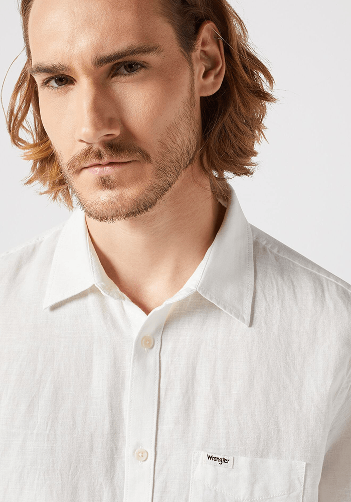 Camisa Manga Corta Linen Shirt Ss Pristine