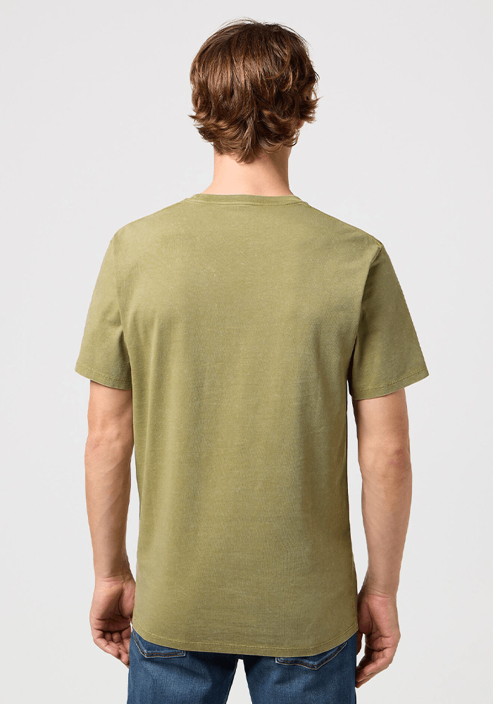 Polera Crew Neck - Circle Logo Dusty Olive