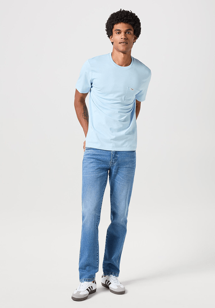 Polera 1 Pocket Tee Dream Blue
