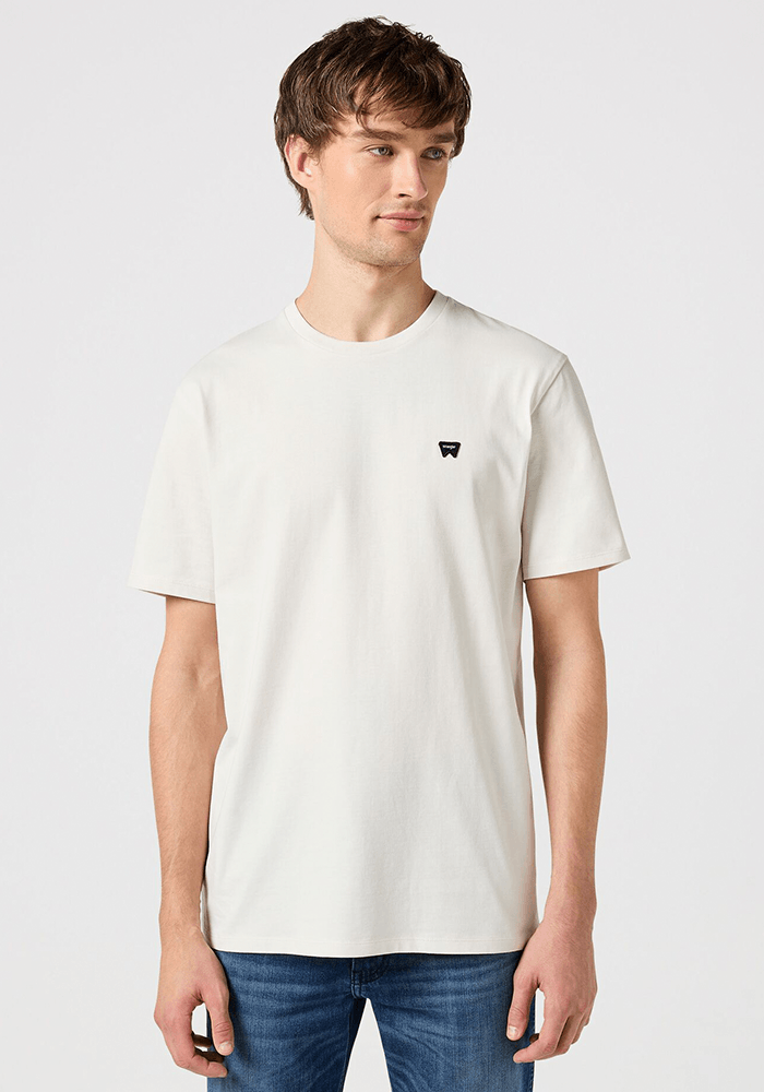 Polera Sign Off Tee - Festival Patch White W/ Navy