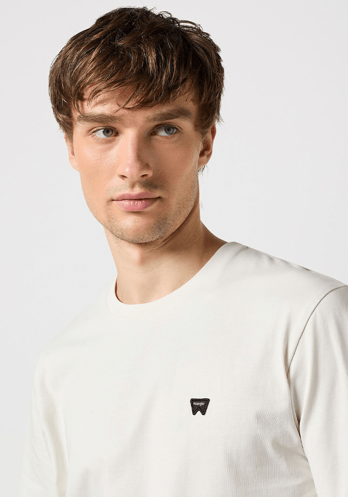 Polera Sign Off Tee - Festival Patch White W/ Navy