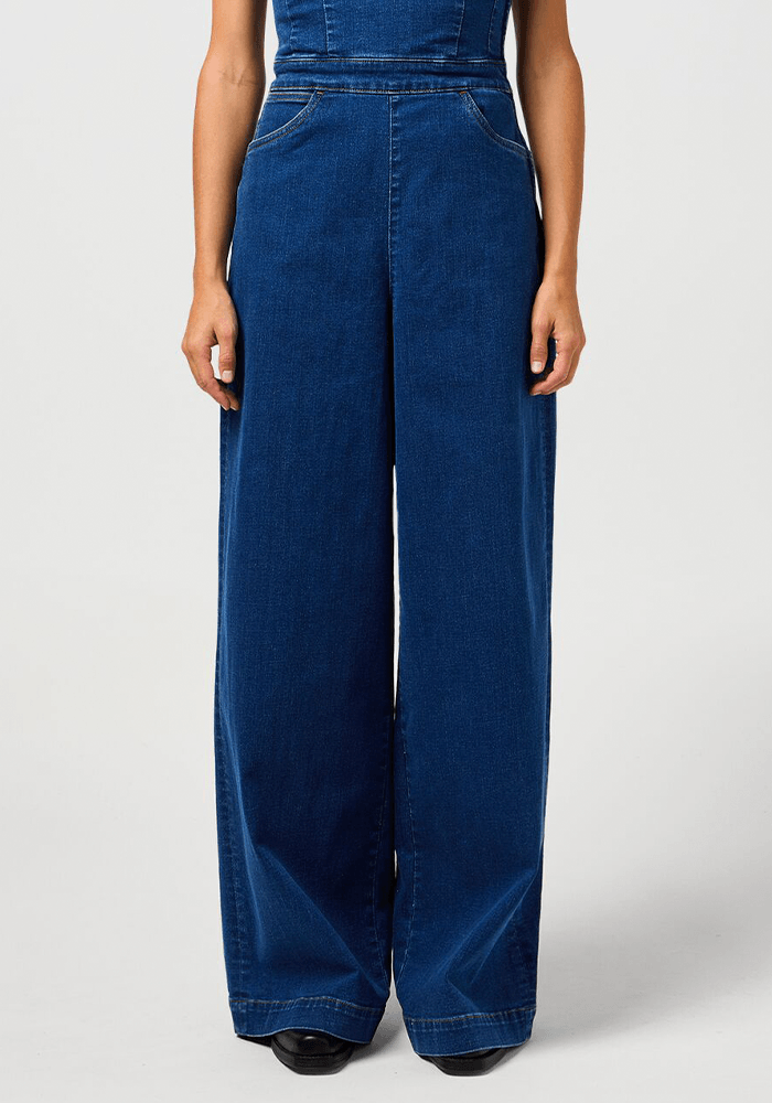 Enterito Corsé Denim Dark Denim