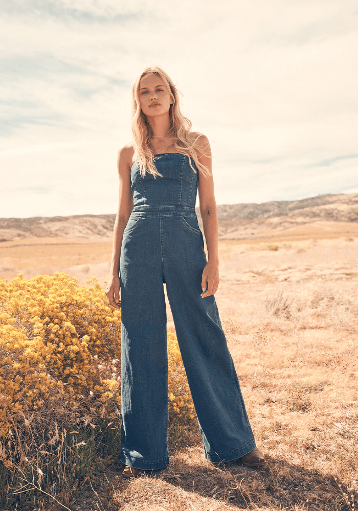 Enterito Corsé Denim Dark Denim