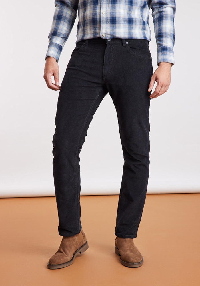 Pantalón de Cotelé Wrangler® Hombre negro