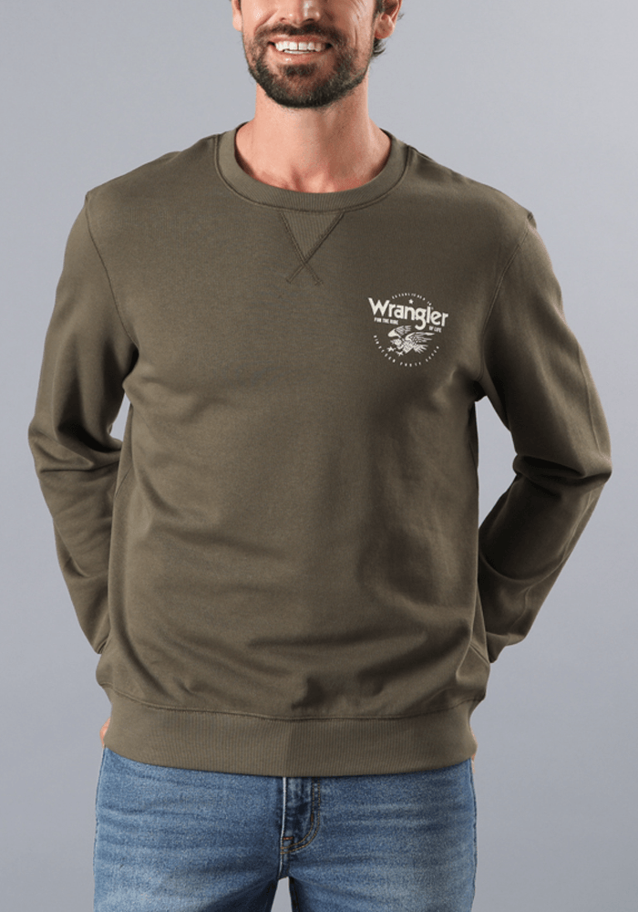 Polerón Eagle Crew Deep Green