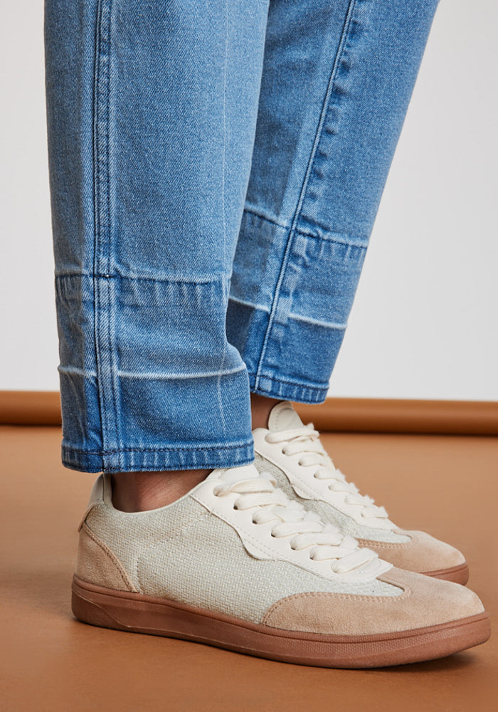 Jeans Mujer Tiro Alto Mom Fit