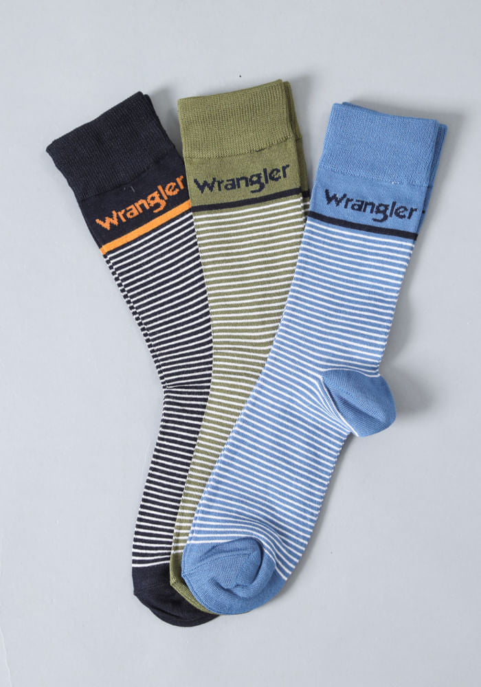 Tri Pack Calcetines Healey Navy/Olive