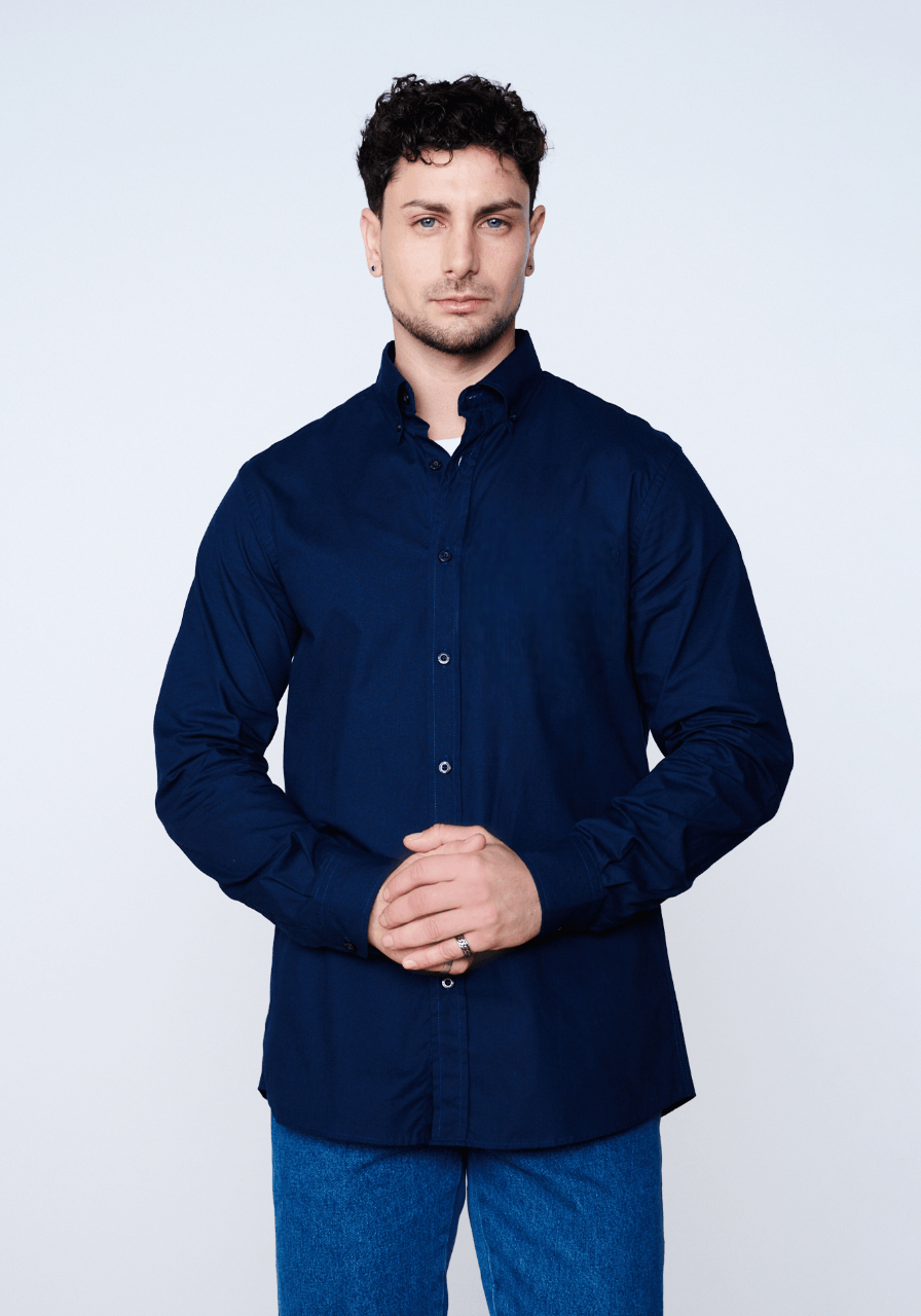 Camisa 1 Pocket Shirt Dark Blue