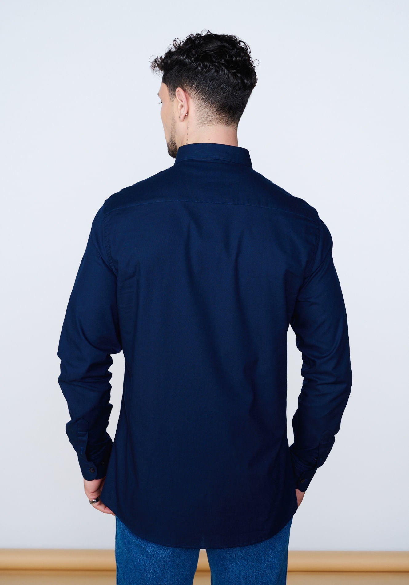 Camisa 1 Pocket Shirt Dark Blue