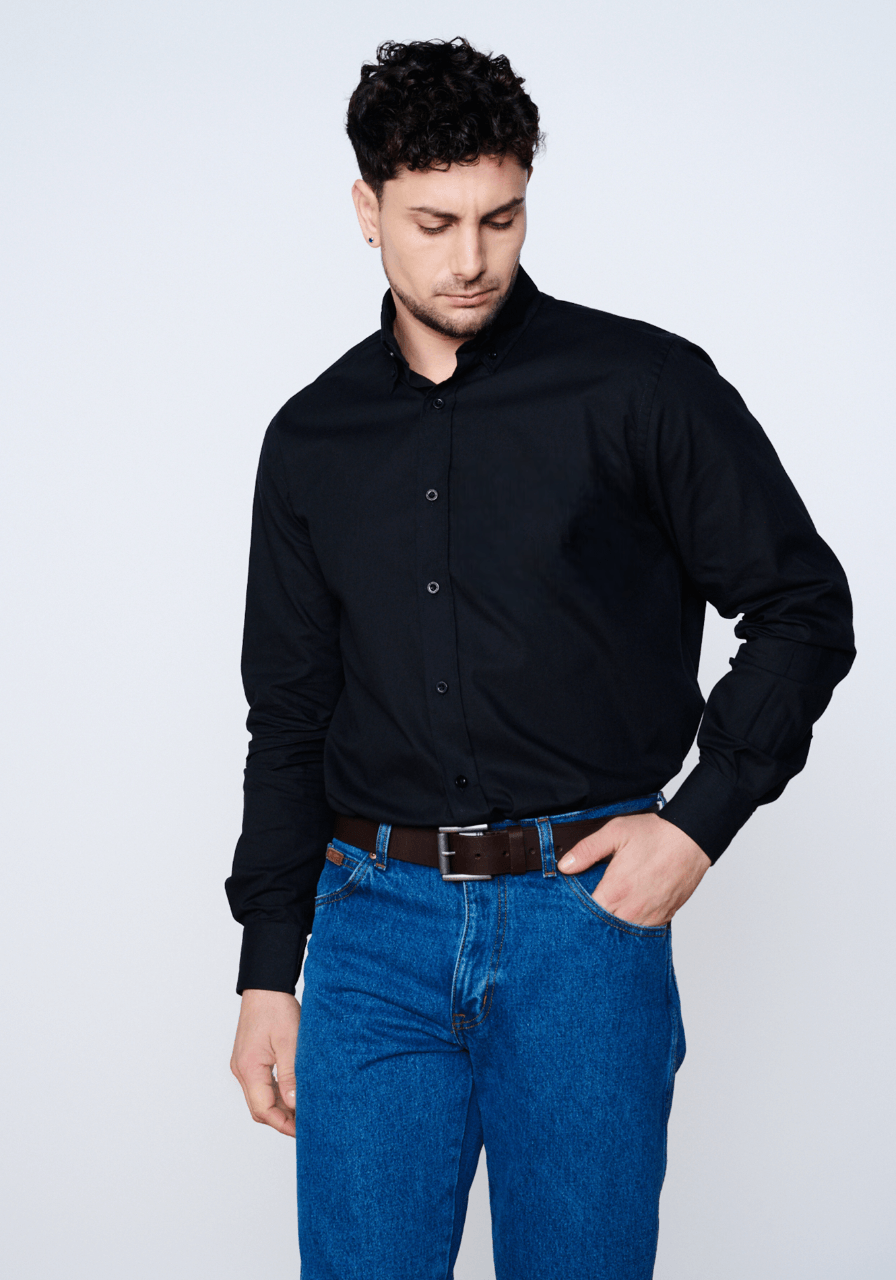 Camisa 1 Pocket Shirt Negro