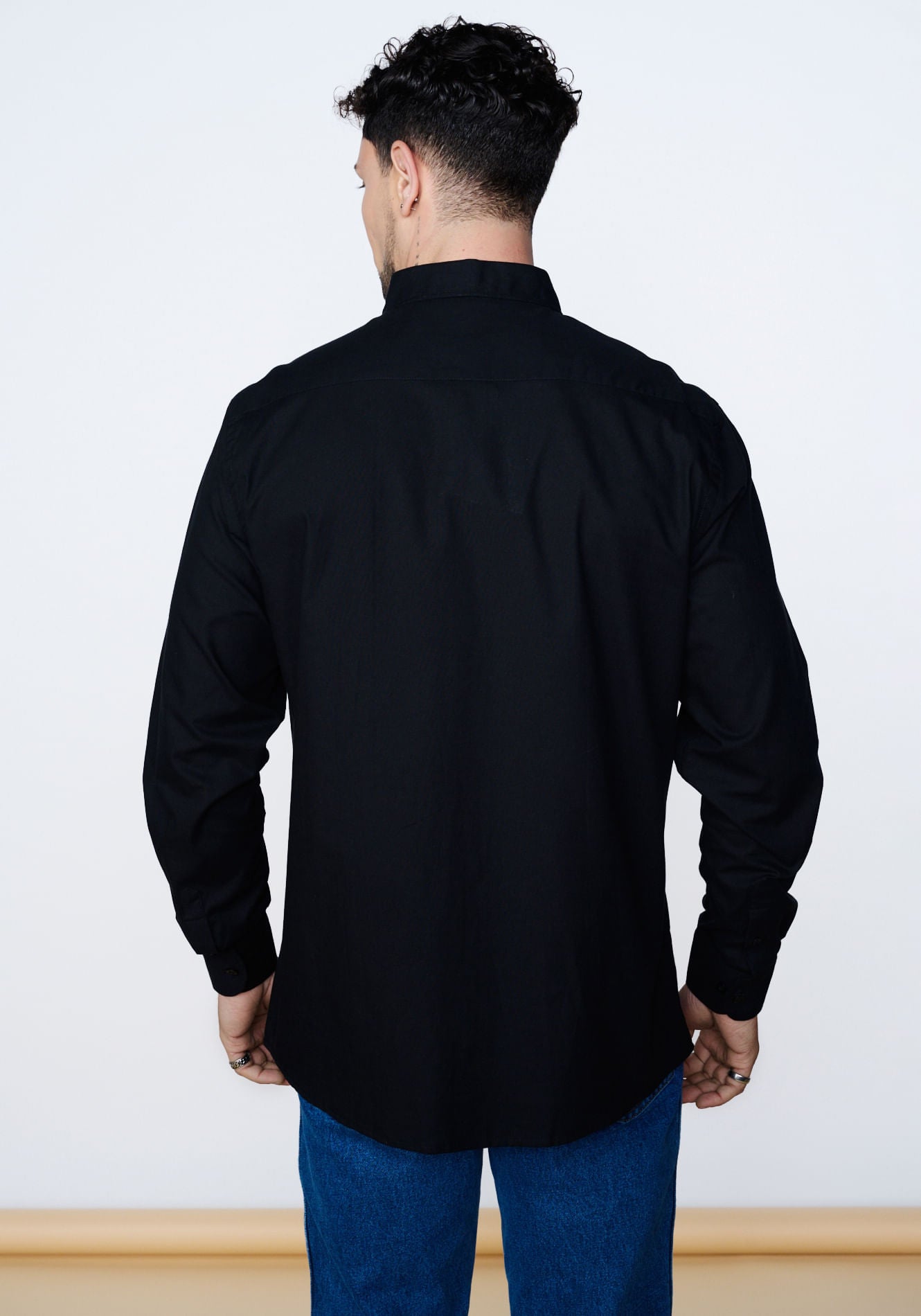 Camisa 1 Pocket Shirt Negro