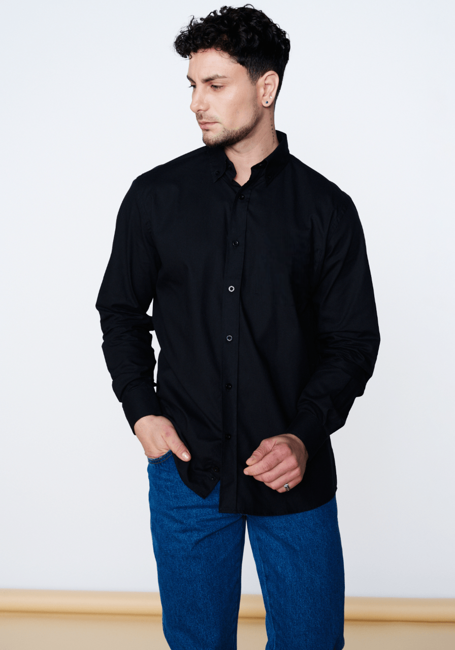 Camisa 1 Pocket Shirt Negro