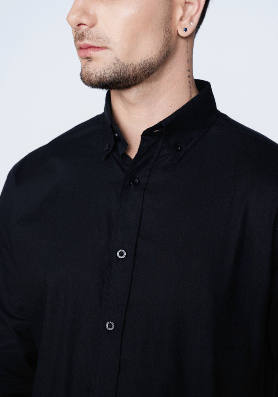 Camisa 1 Pocket Shirt Negro