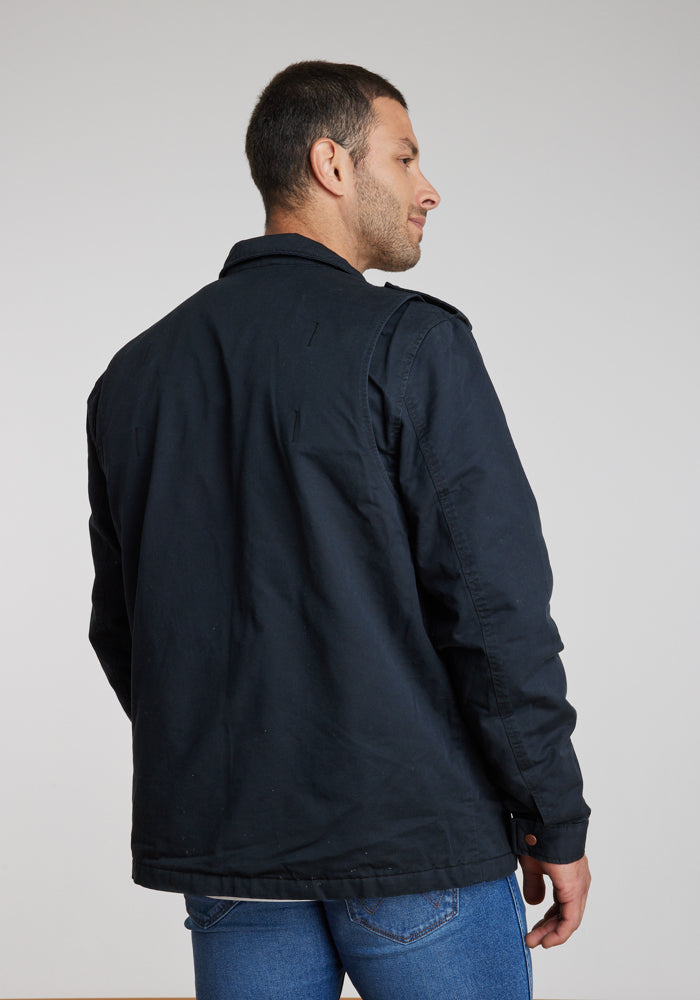 Chaqueta Hombre Field Jacket Black