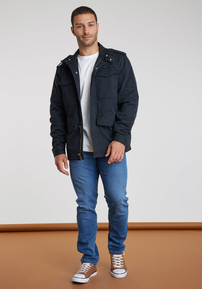 Chaqueta Hombre Field Jacket Black