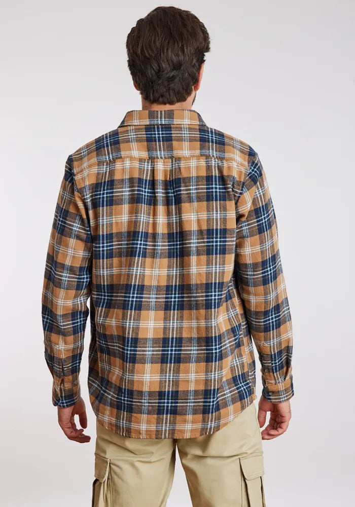 Camisa Hombre 1 Pkt Shirt Dijon Plaid