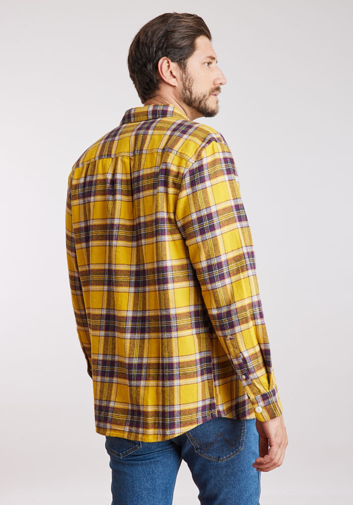Camisa Hombre 2 Pkt Shirt Yellow