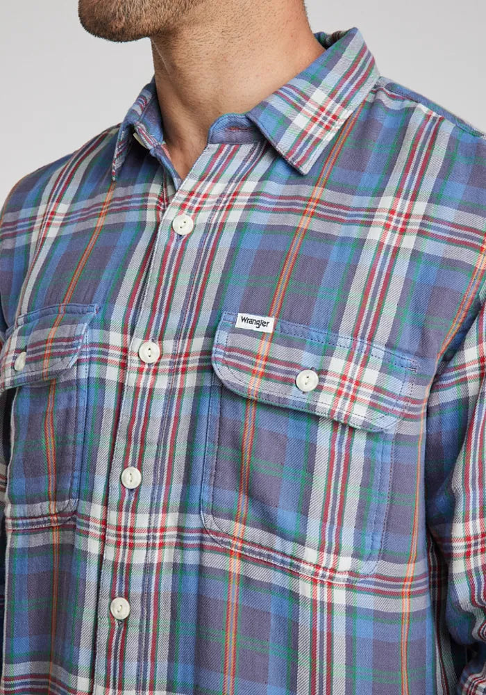 Camisa Hombre 2 Pkt Shirt Rainbow Plaid