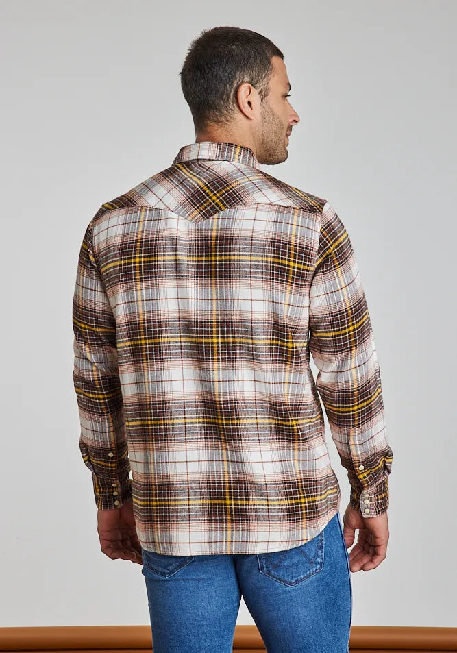 Camisa Western Shirt Gingerbread