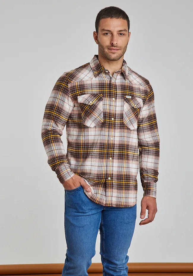 Camisa Western Shirt Gingerbread