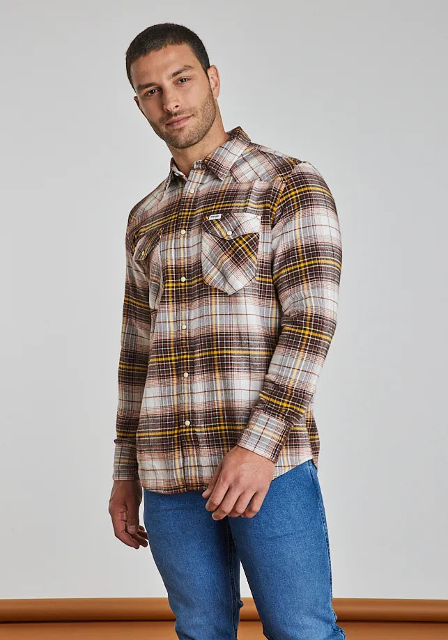Camisa Western Shirt Gingerbread