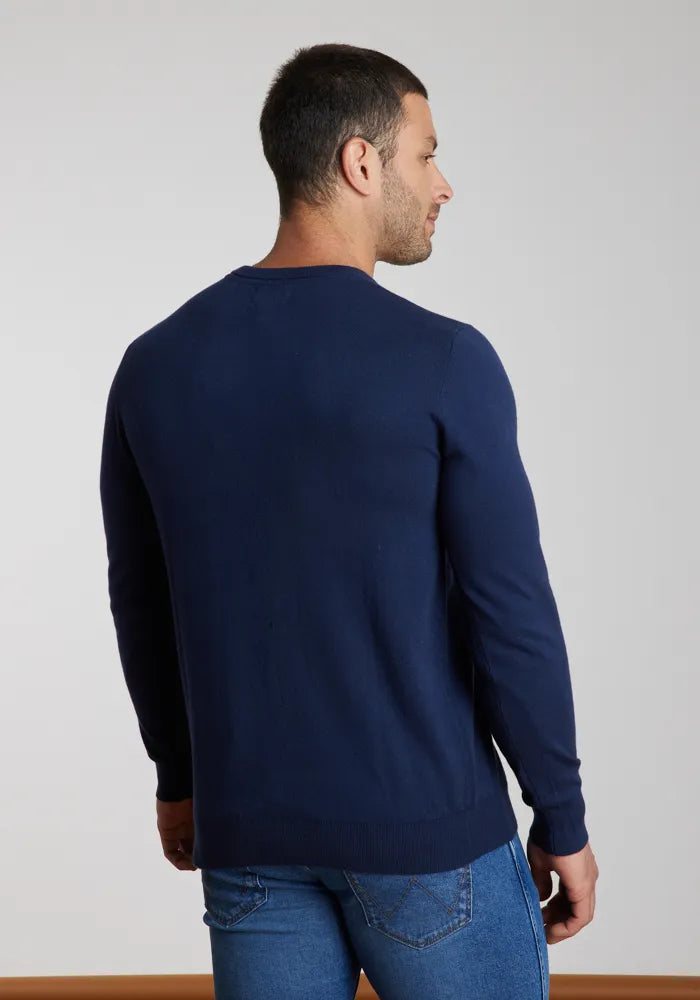 Sweaters Hombre Knit Sweater Navy