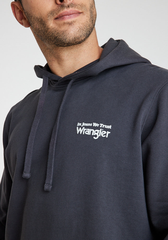 Poleron Hoodie Faded Black