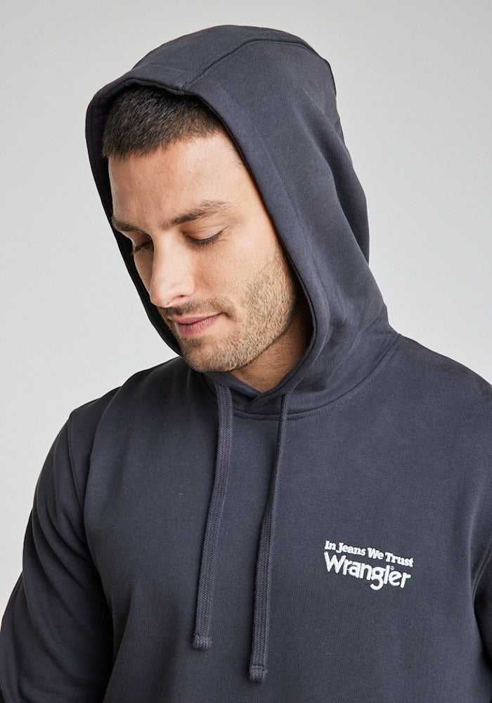 Poleron Hoodie Faded Black