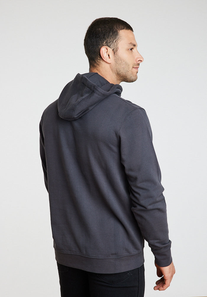 Poleron Hoodie Faded Black