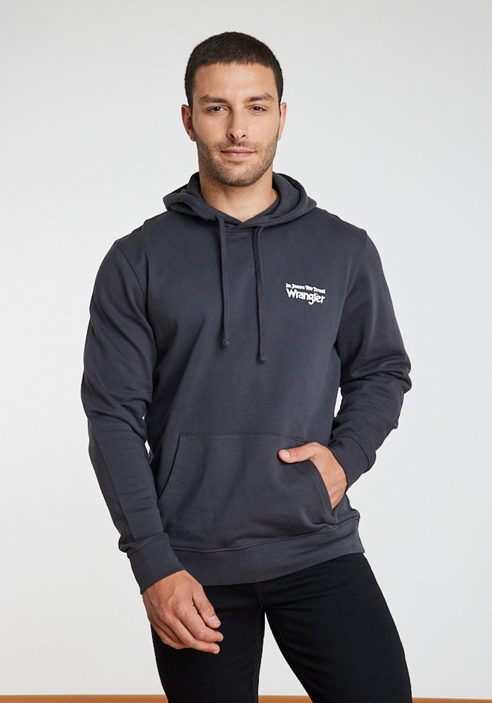 Poleron Hoodie Faded Black
