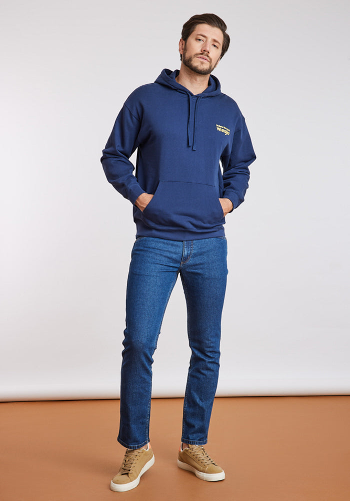Polerón Hoodie Navy