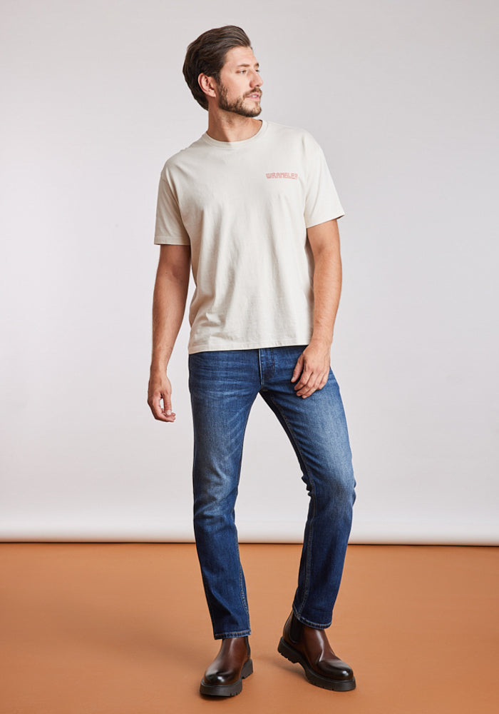 Polera Graphic Tee Vintage White
