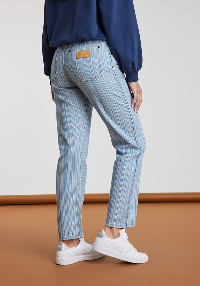 Jeans Mujer Sunset Pinstripe